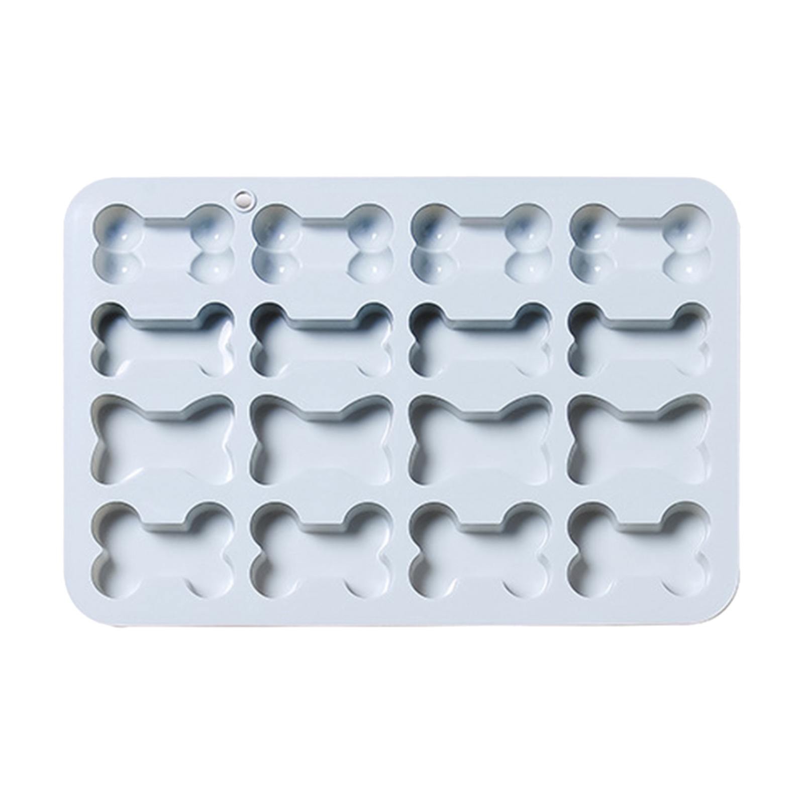 thumbnail image 2 of 16 Moldes De Silicona Con Forma De Hueso Para Chocolate, Hielo, Rejilla, Repostería Y Galletas Para Mascotas, 2 of 2